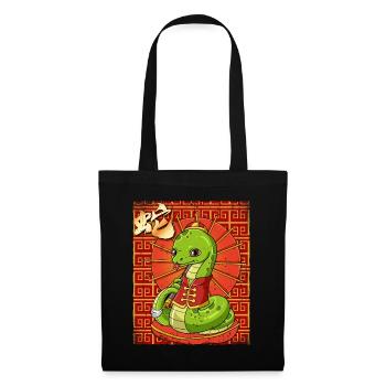 Year of the Serpent Lunar New Year Chinese - Tote Bag - black - Front