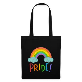Rainbow Gay Pride LGBTQ - Tote Bag - black - Front