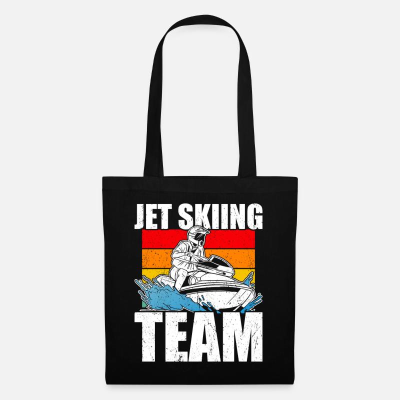 Jet Ski Jet Skiing - Tote Bag - black