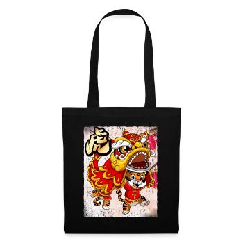 Year of the Tiger Lunar New Year Chinese - Tote Bag - black - Front