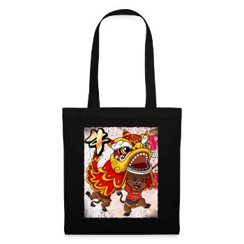 Year of the Ox Lunar New Year Chinese - Tote Bag - black - Front