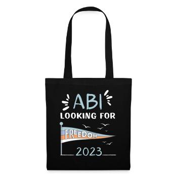 ABI looking for freedom - Stoffbeutel - Schwarz - Vorne