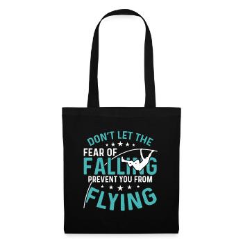 Pole Vault Don't Let The Fear Of Falling Athletics - Tote Bag - black - Front