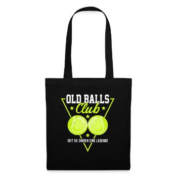 Old Balls Club - Seit 50 Jahren eine Legende - Stoffbeutel - Schwarz - Vorne