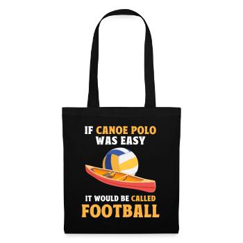 Kanu-Polo - Stoffbeutel - Schwarz - Vorne