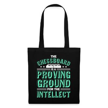 Pièce d’échecs King Pawn Dream - Sac en tissu - noir - Devant