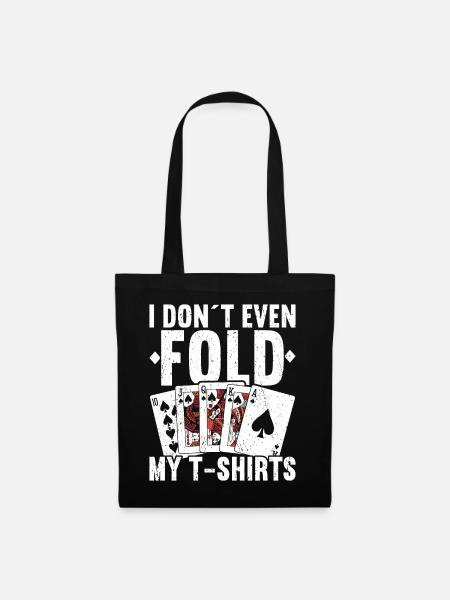 Poker - Tote Bag - black
