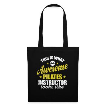 That is an Awesome Pilates Instructor - Tote Bag - black - Front