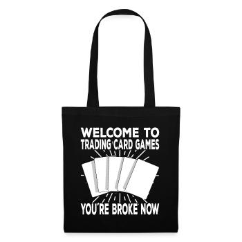 Jeu de cartes à collectionner - Sac en tissu - noir - Devant