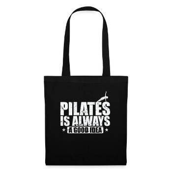 Pilates is always a good Idea Powerhouse - Tote Bag - black - Front