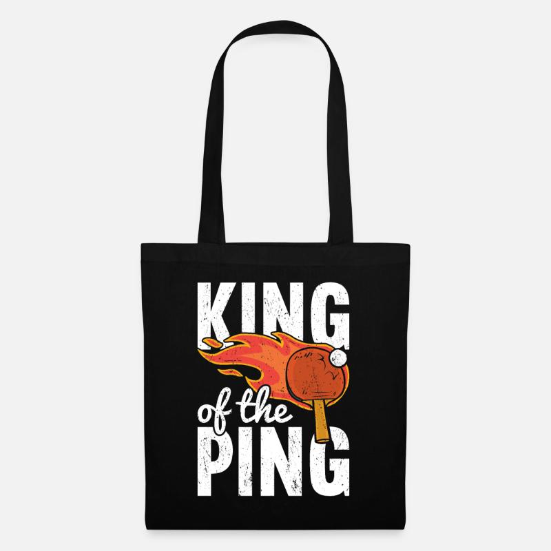 Ping Pong Table Tennis Ping-Pong - Sac en tissu - noir
