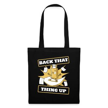 Back That Thing Up IT Operations Computer Scientist - Tote Bag - black - Front