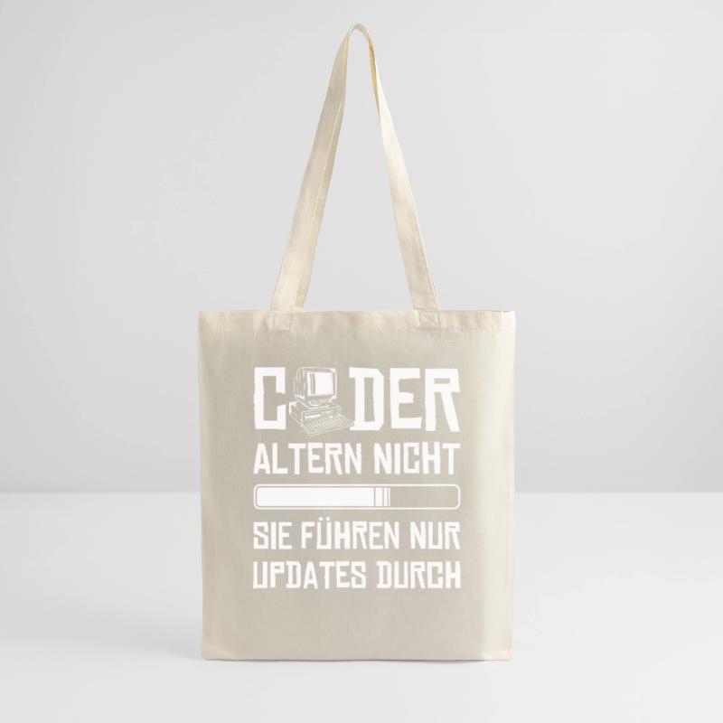 Coder Altern Nicht Developer Softwareingenieur Stoffbeutel