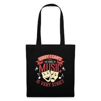 Musical Theatre Sorry I Can't The Angel Of Theater - Tote Bag - black - Front