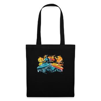 KAYAKS CANOE RAFTING BOAT Kayaking Rafting Paddle - Tote Bag - black - Front