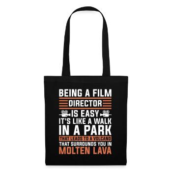 Film Director Being A Film Director Is Easy Cinema - Tote Bag - black - Front