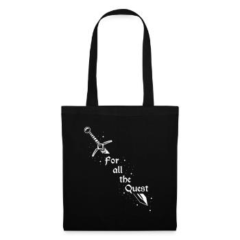 Larping for fantasy role-playing games and sword fights - Tote Bag - black - Front