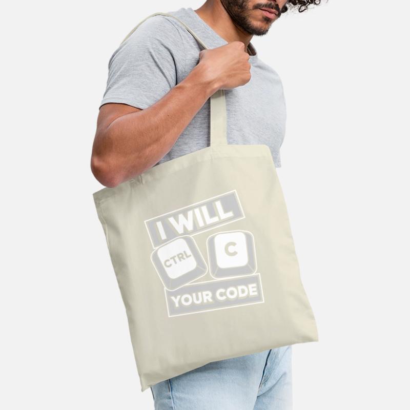 I Will Ctrl C Your Code Developer Coder Stoffbeutel