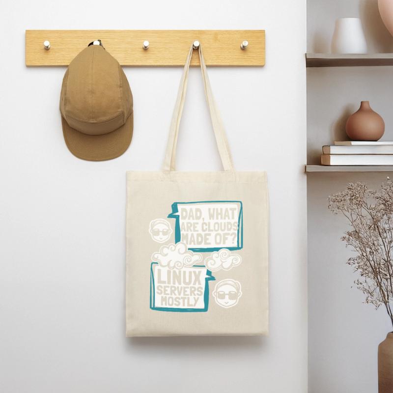 Papa quels sont les clouds faits de Developer Coder Sac en tissu