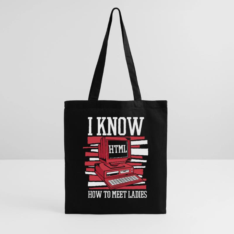 Je sais chaud pour rencontrer des dames Developer Coder Sac en tissu