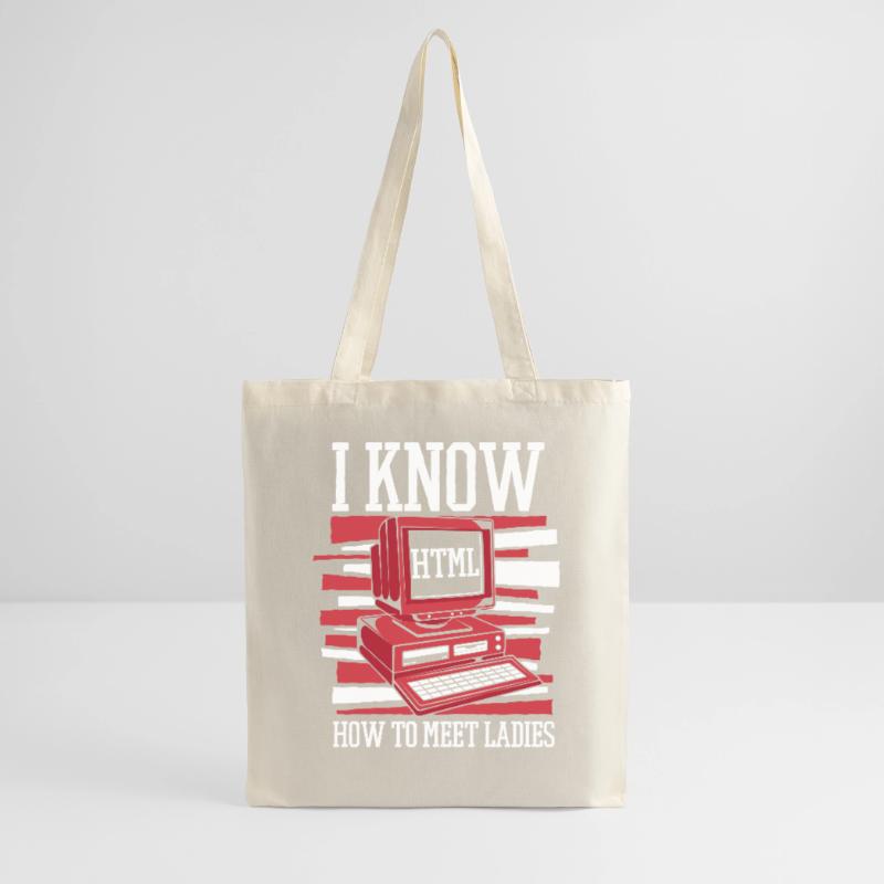 Je sais chaud pour rencontrer des dames Developer Coder Sac en tissu
