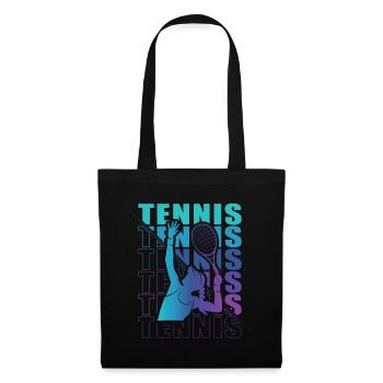 Vêtements pour joueurs de tennis Tennis Femmes Filles - Sac en tissu - noir - Devant