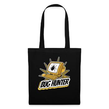 Bug Hunter Software Engineer Developer Coder - Tote Bag - black - Front