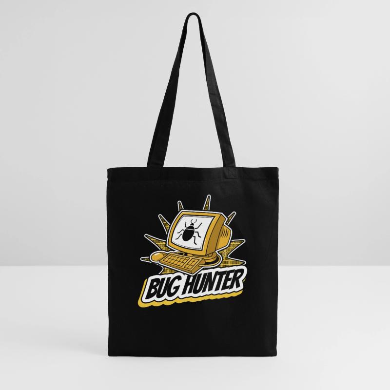 Bug Hunter Softwareingenieur Developer Coder Stoffbeutel