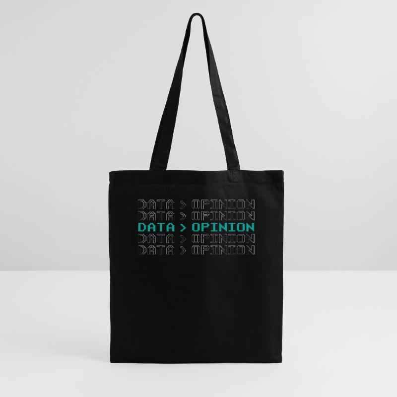 Daten > Meinung Code Coder Coding Programmierer Stoffbeutel