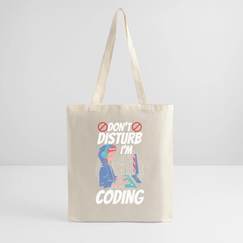 Stören Sie Nicht: Ich Programmiere Coding Coder Stoffbeutel