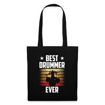 Best Drummer of All Time Drums Drum - Tote Bag - black - Front