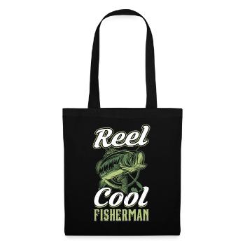 Reel Cool Fisherman - Fishing - Tote Bag - black - Front
