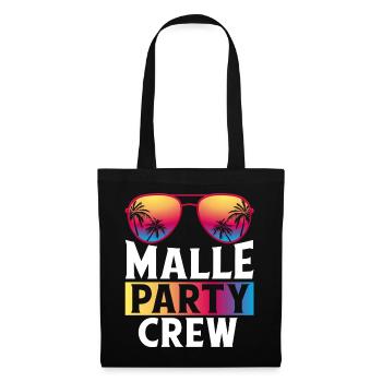 Malle Party Crew - Tote Bag - black - Front