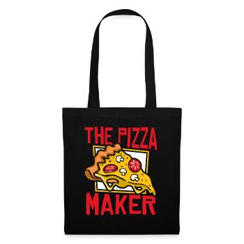 The Pizza Maker Pizza Pizza Tray Pizza Oven - Tote Bag - black - Front
