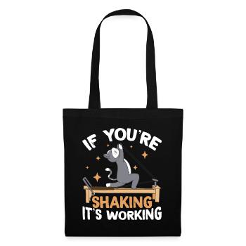 Si vous tremblez, ça marche 2 - Sac en tissu - noir - Devant