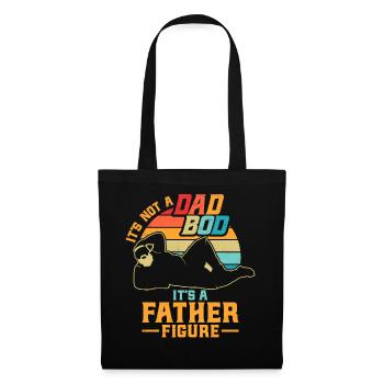 Ce n’est pas un papa Bod c’est une figure paternelle - Sac en tissu - noir - Devant