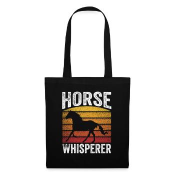 Horse Whisperer Horse Whisperer Équitation - Sac en tissu - noir - Devant