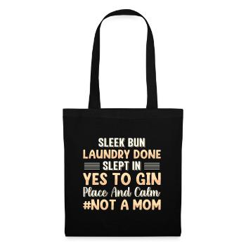 Sleek Bun Lingerie Finished Sleeping in Childfree - Tote Bag - black - Front