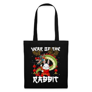 Year of the Rabbit Lunar New Year Chinese - Tote Bag - black - Front