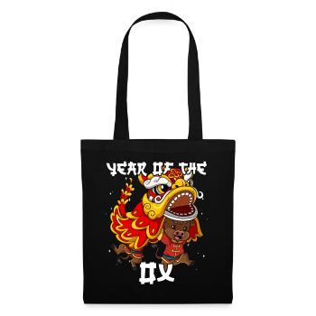 Year of the Ox Lunar New Year Chinese - Tote Bag - black - Front