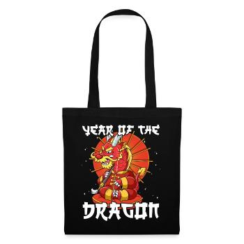 Year of the Dragon Lunar New Year Chinese - Tote Bag - black - Front