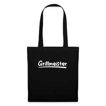 Grillmeister - Stoffbeutel - Schwarz - Vorne