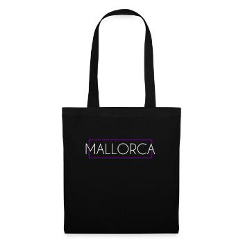 Mallorca Logo - Stoffbeutel - Schwarz - Vorne