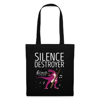 Orchestra and woodwind instrument - Tote Bag - black - Front