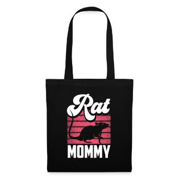 Rat Mom Rat Mom Rat Lover Cute Animal - Tote Bag - black - Front