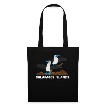 Galapagos Islands - Stoffbeutel - Schwarz - Vorne