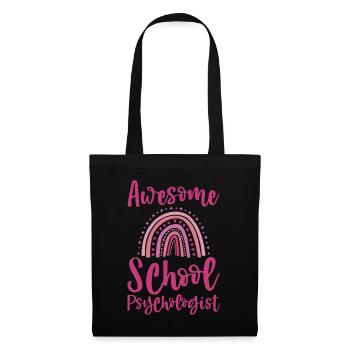 Psychologue scolaire génial 4 - Sac en tissu - noir - Devant