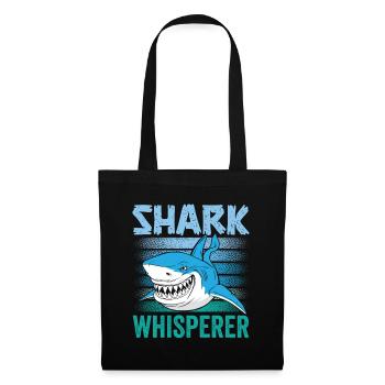 Shark Whisperer Shark Whisperer Shark Shark Shark Tooth - Tote Bag - black - Front