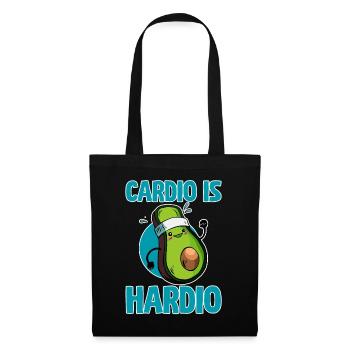Cardio Is Hardio 4 - Tote Bag - black - Front