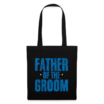 Père du marié 3 - Sac en tissu - noir - Devant